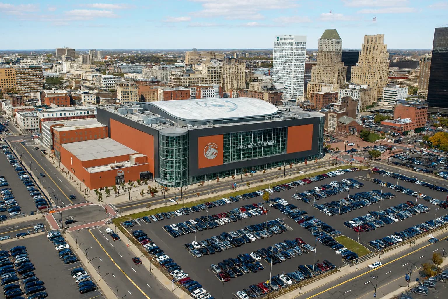 Automatic gate installation team near the Prudential Center in Newark, NJ