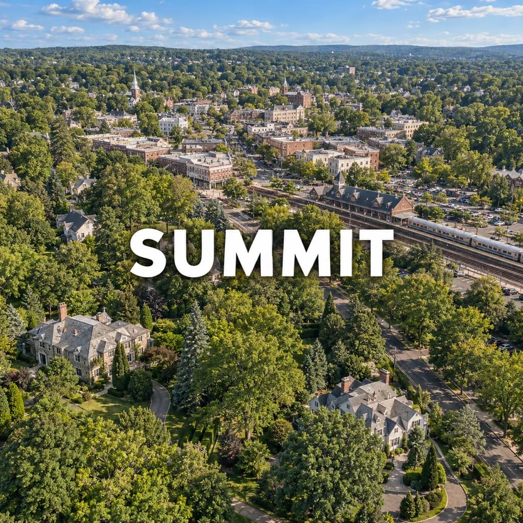 Automatic gate installation team near downtown Summit and its train station in Summit, NJ